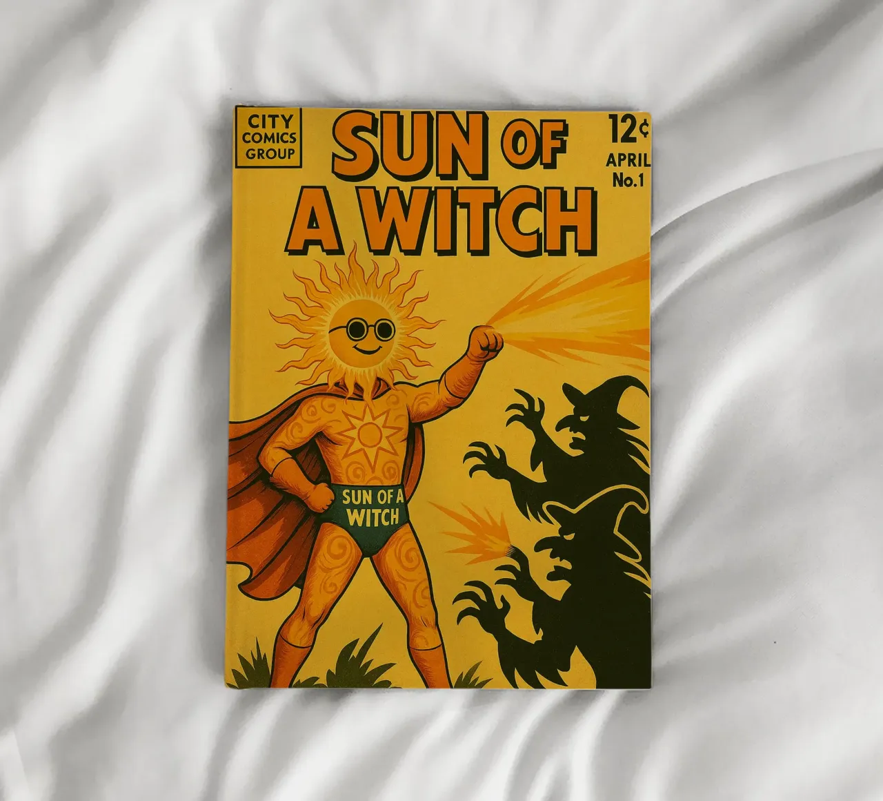 SUN OF A WITCH - Fresh Supes On The Block carnet de notes de Vintage Van Gogh