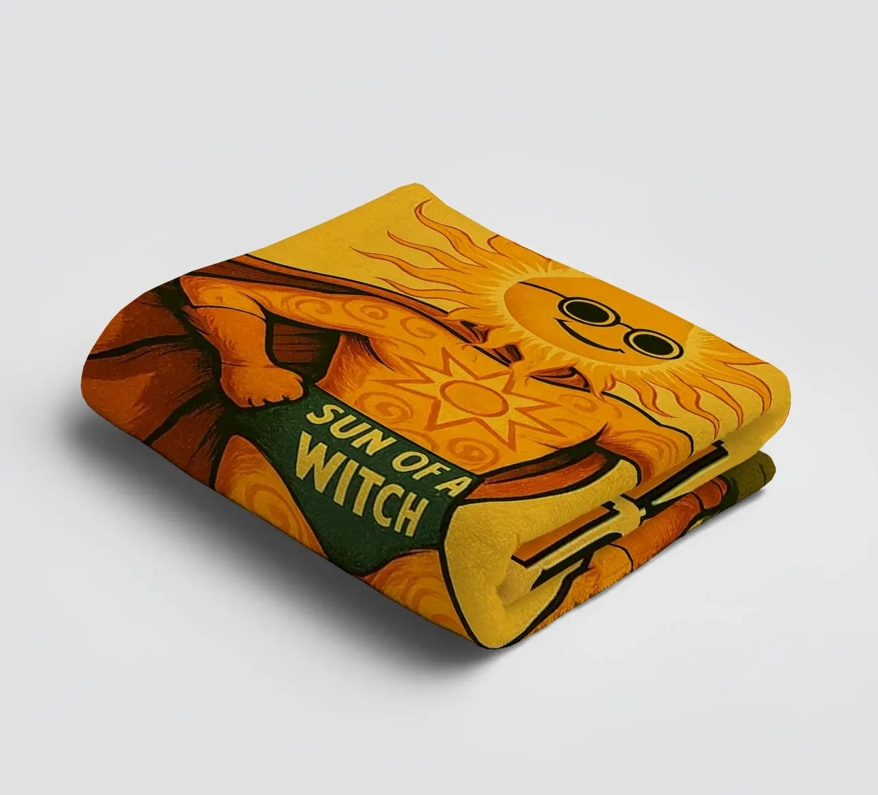 SUN OF A WITCH - Fresh Supes On The Block serviette de bain de Vintage Van Gogh