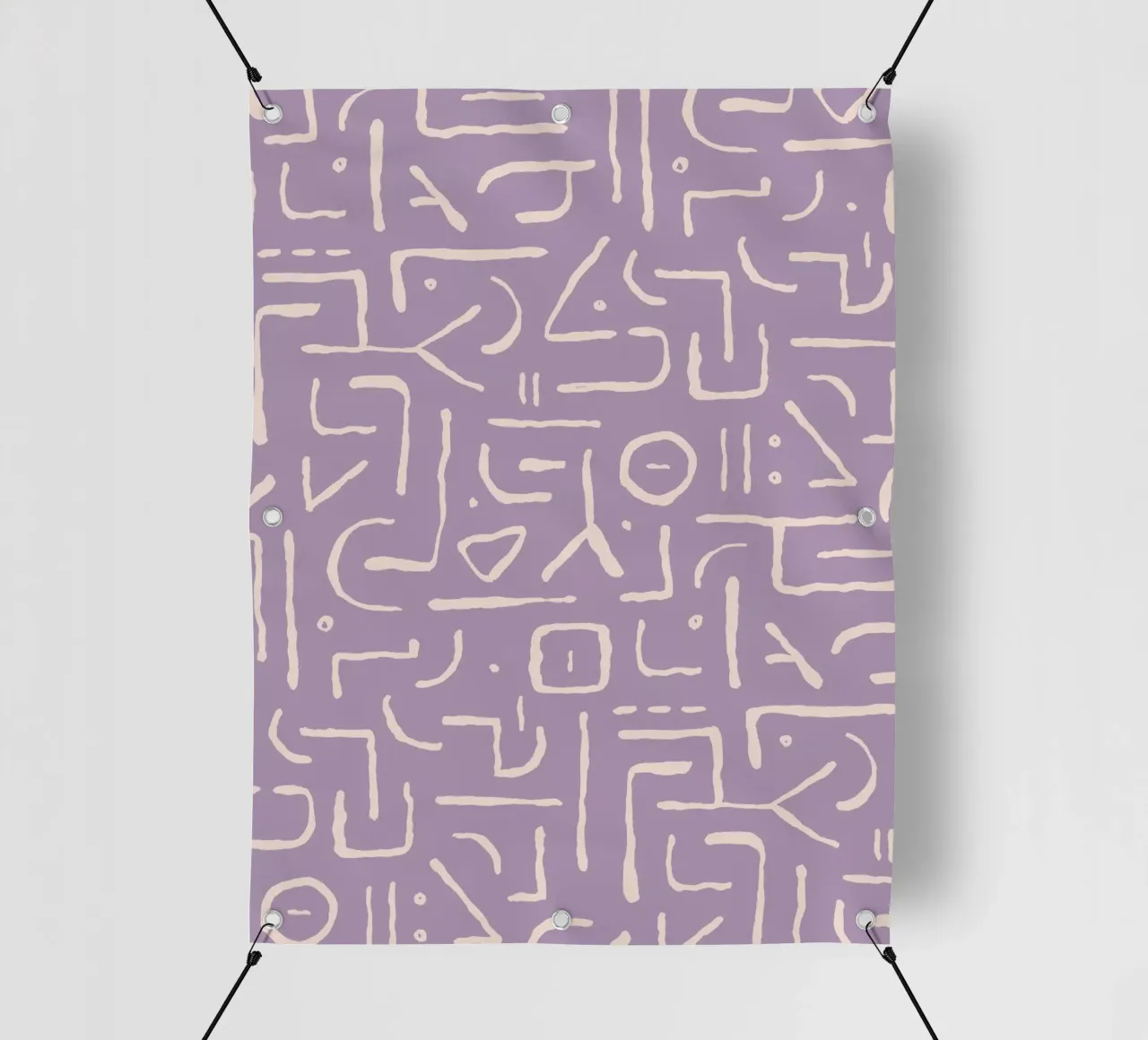 Àlex Roda - Secret Code telo in pvc da The Artcircle