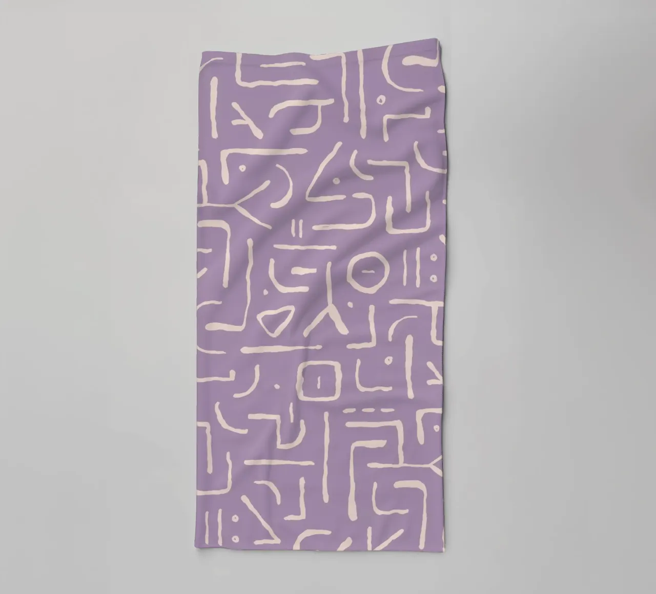 Àlex Roda - Secret Code asciugamano da bagno da The Artcircle