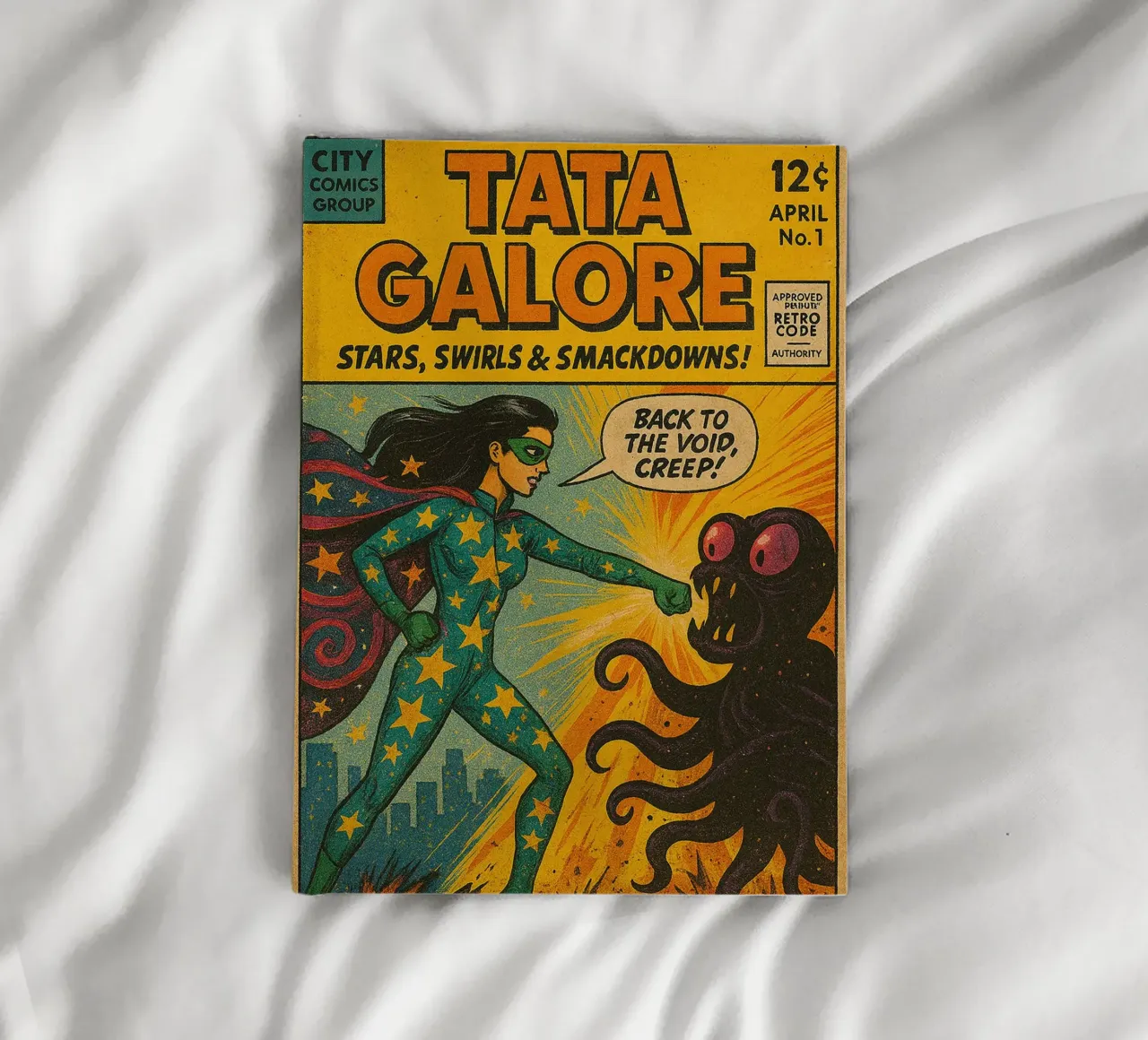 TATA GALORE - Fresh Supes On The Block notebook by Vintage Van Gogh