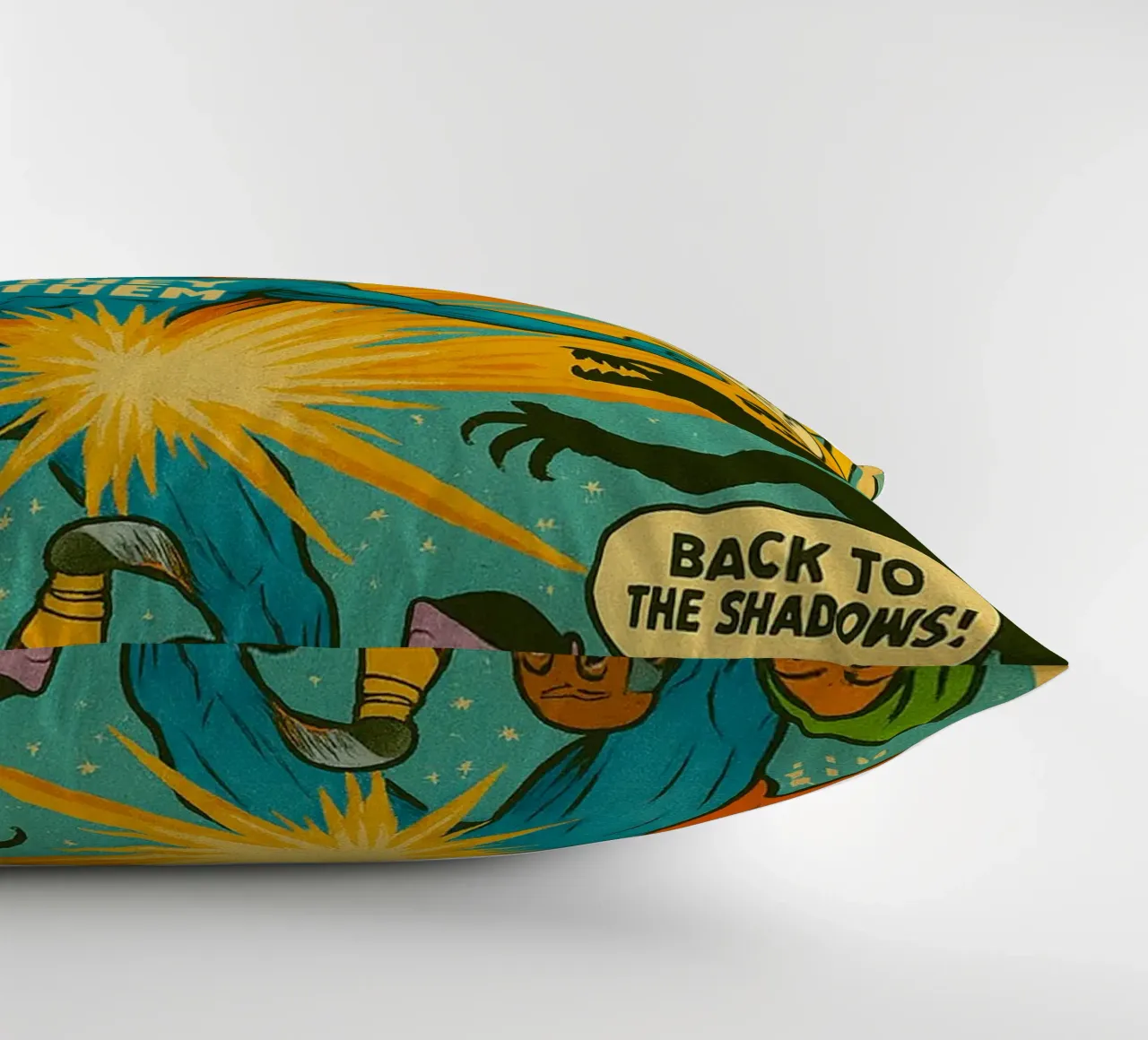 THEY THEM - I nuovi Supes On The Block cuscino da Vintage Van Gogh