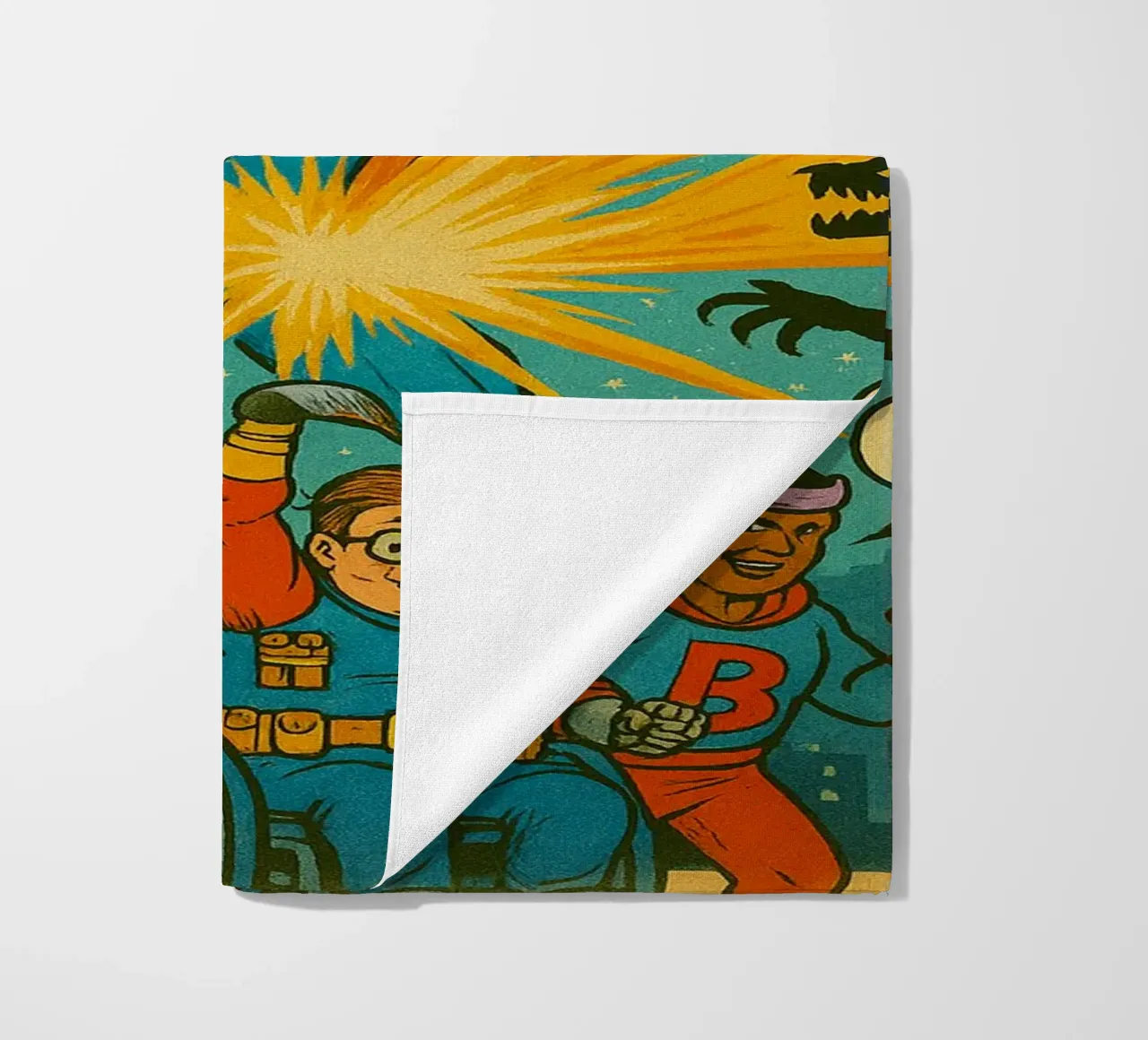 THEY THEM - Fresh Supes On The Block toalla de playa de Vintage Van Gogh