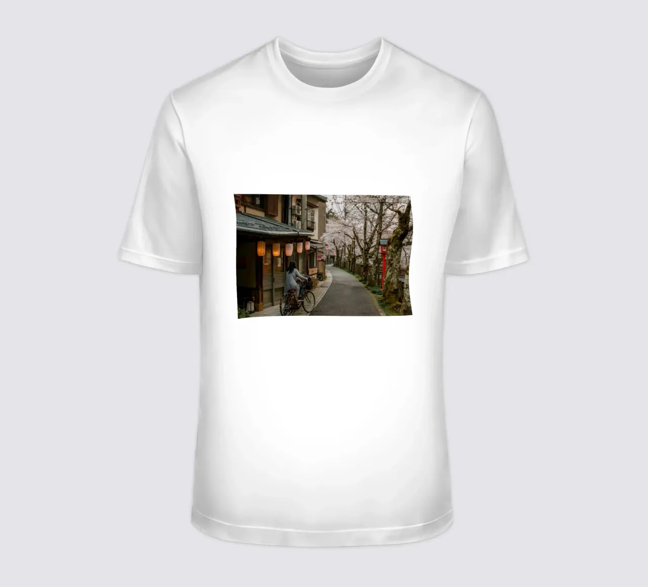 Kinosaki Onsen Fiori di ciliegio, Giappone t-shirt da Marcel Bisig
