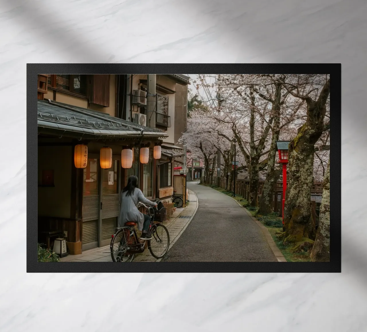 Kinosaki Onsen Fiori di ciliegio, Giappone zerbino da Marcel Bisig