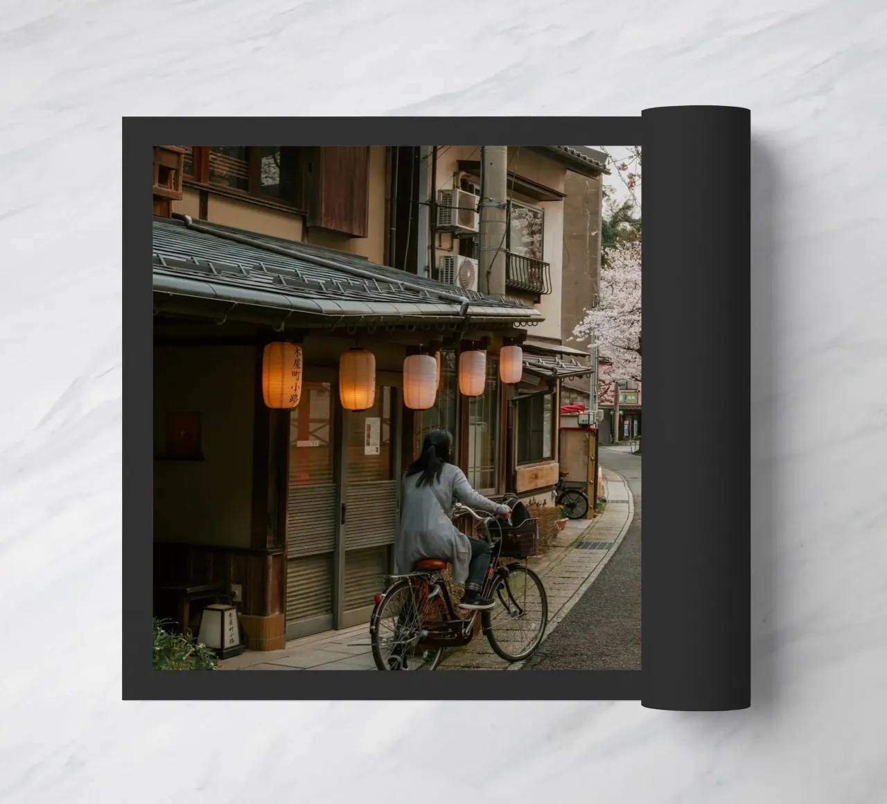 Kinosaki Onsen Fiori di ciliegio, Giappone zerbino da Marcel Bisig