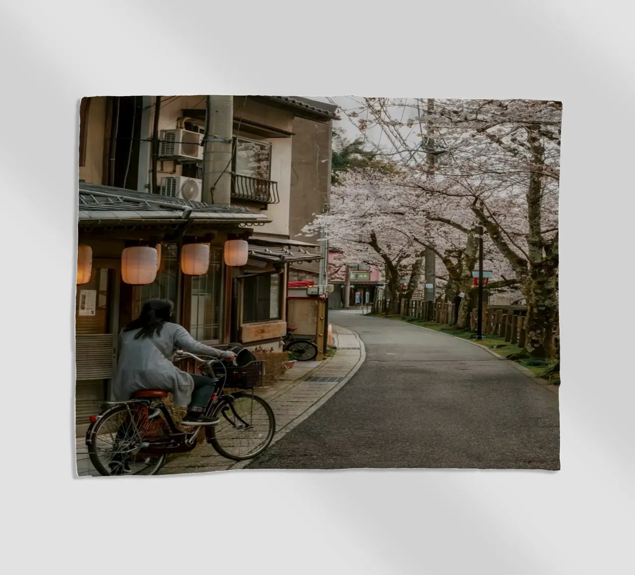 Kinosaki Onsen Fiori di ciliegio, Giappone telo mare da Marcel Bisig