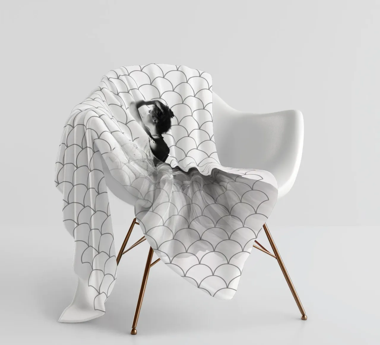 Fashion and Geometry 15 fleece blanket by DesmondBates