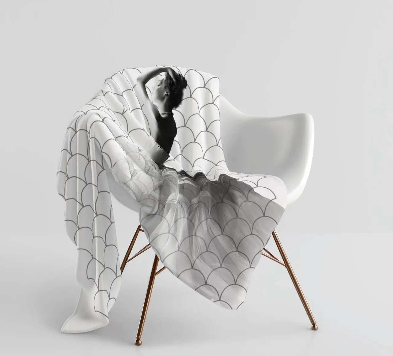 Fashion and Geometry 15 fleece blanket by DesmondBates
