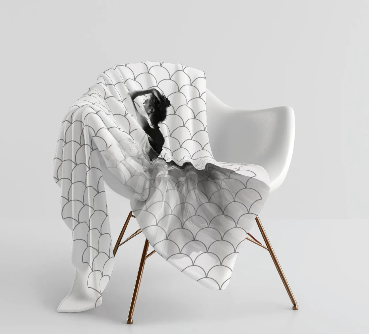 Fashion and Geometry 15 fleece blanket by DesmondBates