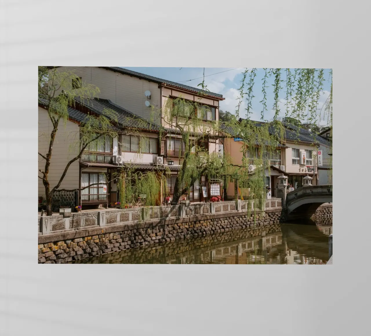 Kinosaki Onsen, Giappone pellicola backlit da Marcel Bisig