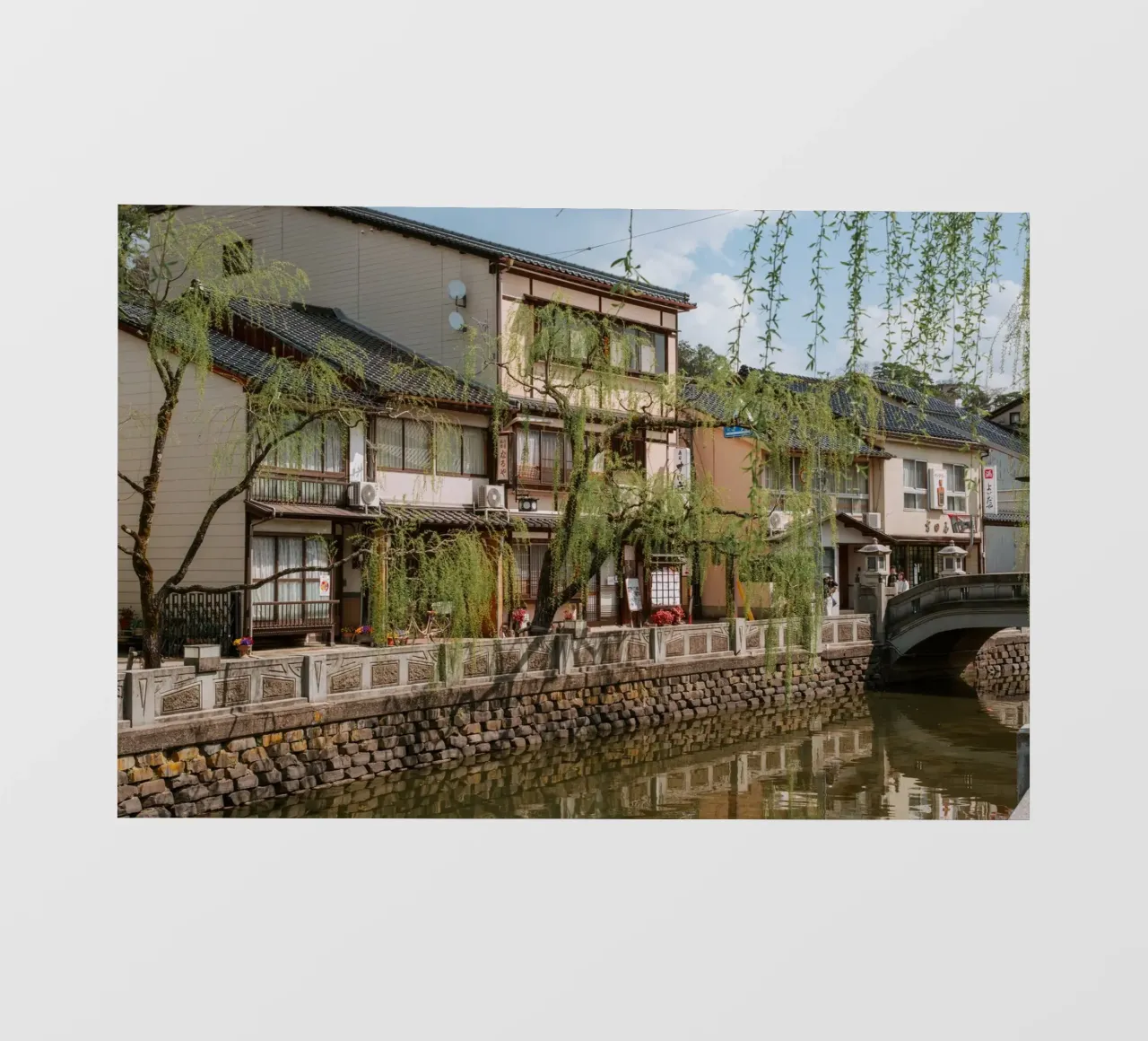 Kinosaki Onsen, Giappone pellicola backlit da Marcel Bisig