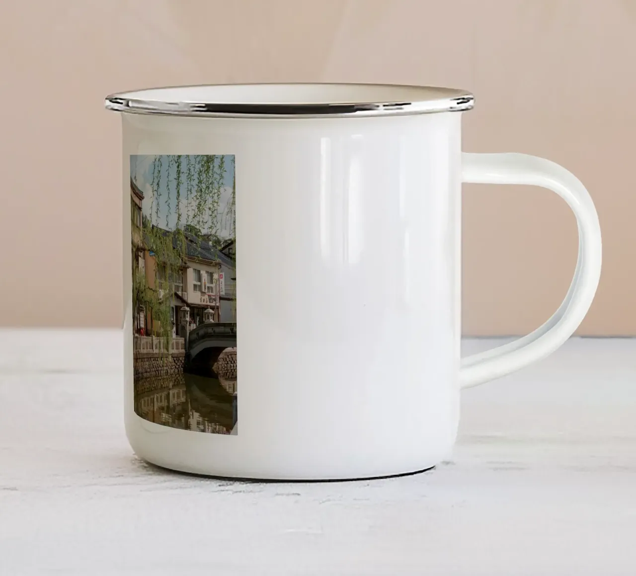Kinosaki Onsen, Giappone tazza in smalto da Marcel Bisig