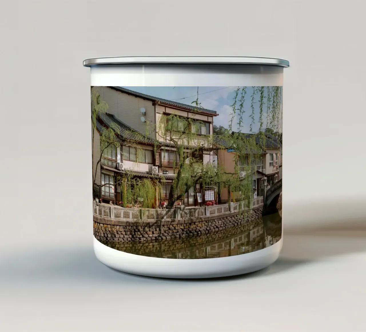 Kinosaki Onsen, Giappone tazza in smalto da Marcel Bisig