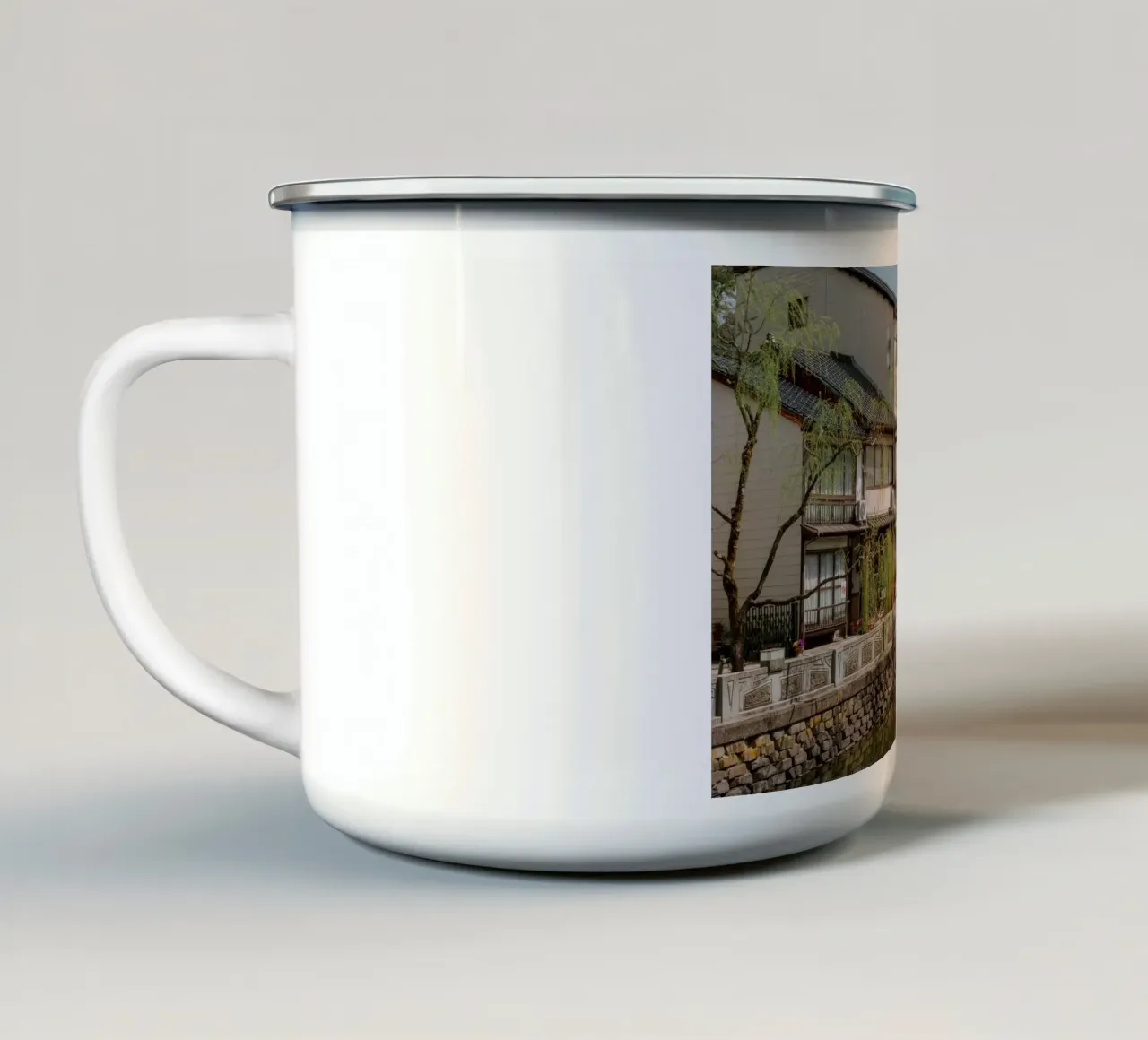 Kinosaki Onsen, Giappone tazza in smalto da Marcel Bisig