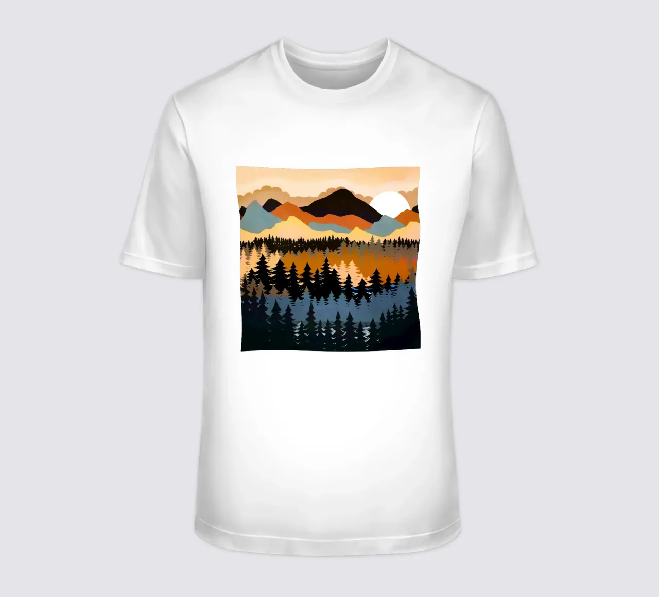 Colors of a Mountain View t-shirt da Nadjaa