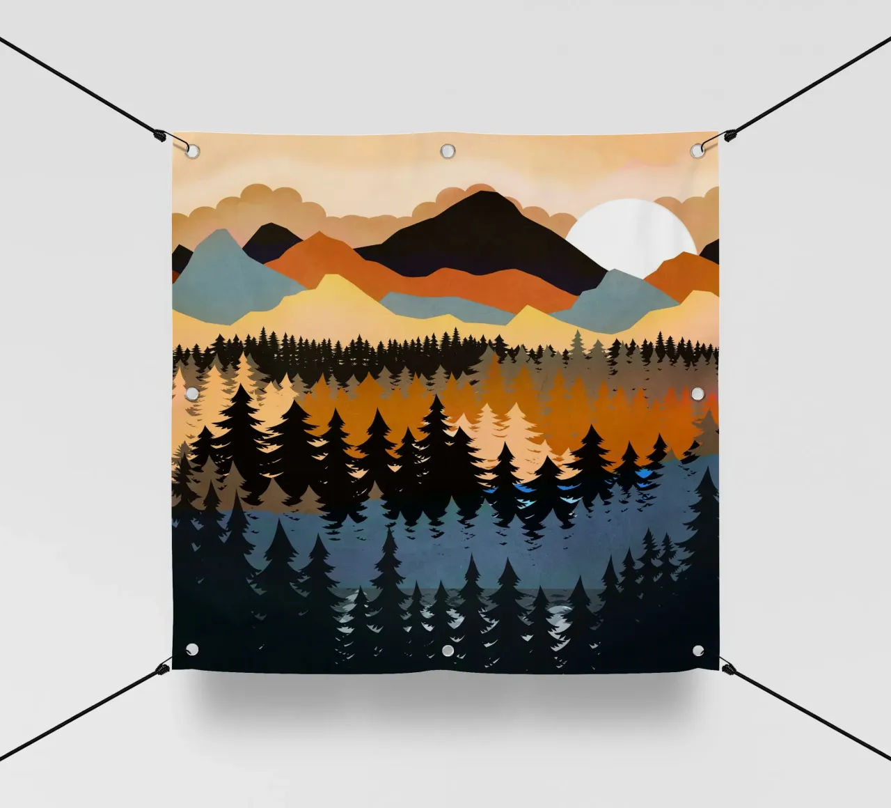 Colors of a Mountain View telo in pvc da Nadjaa