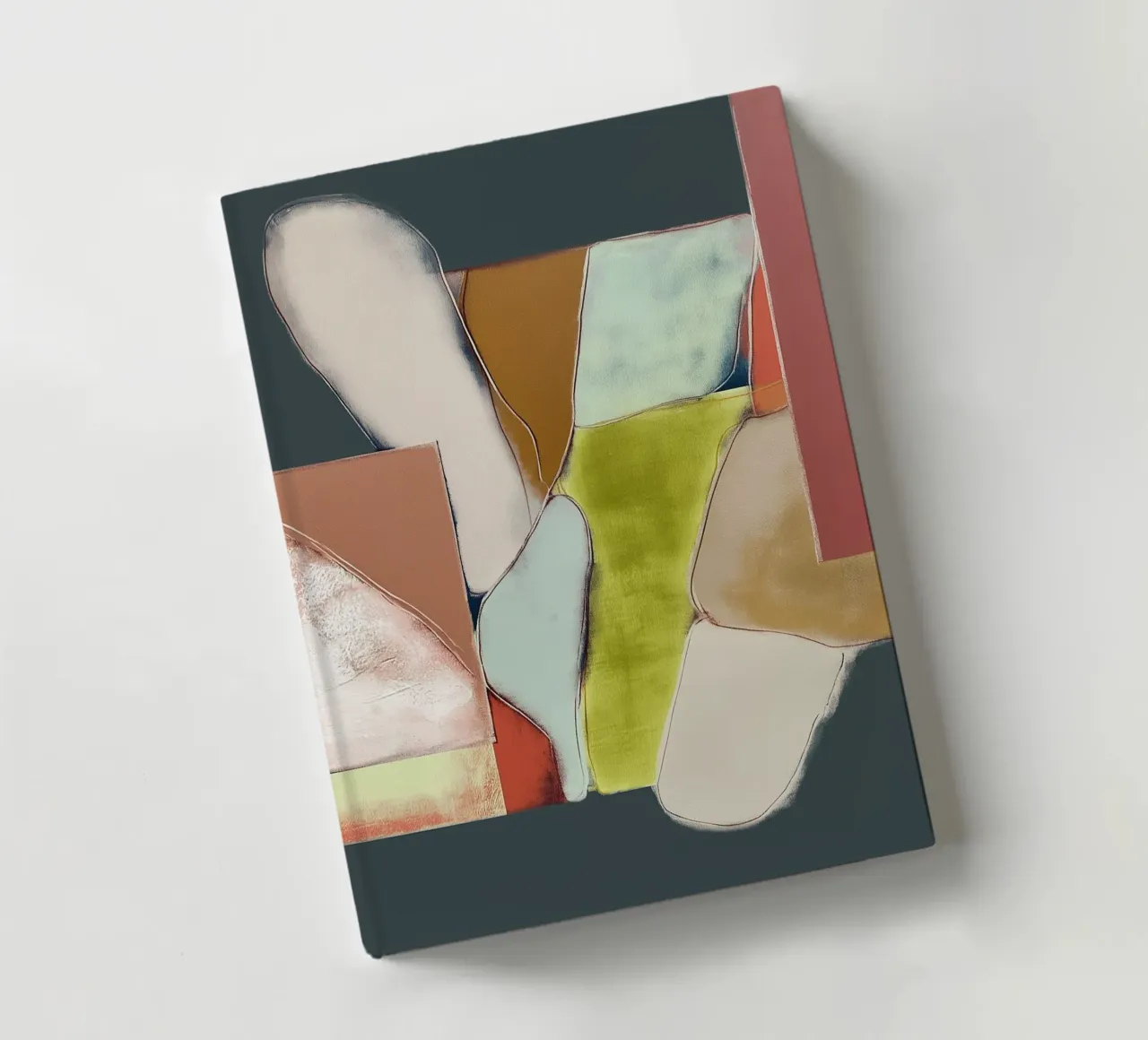 Shapes in balance notebook by Carinaprint
