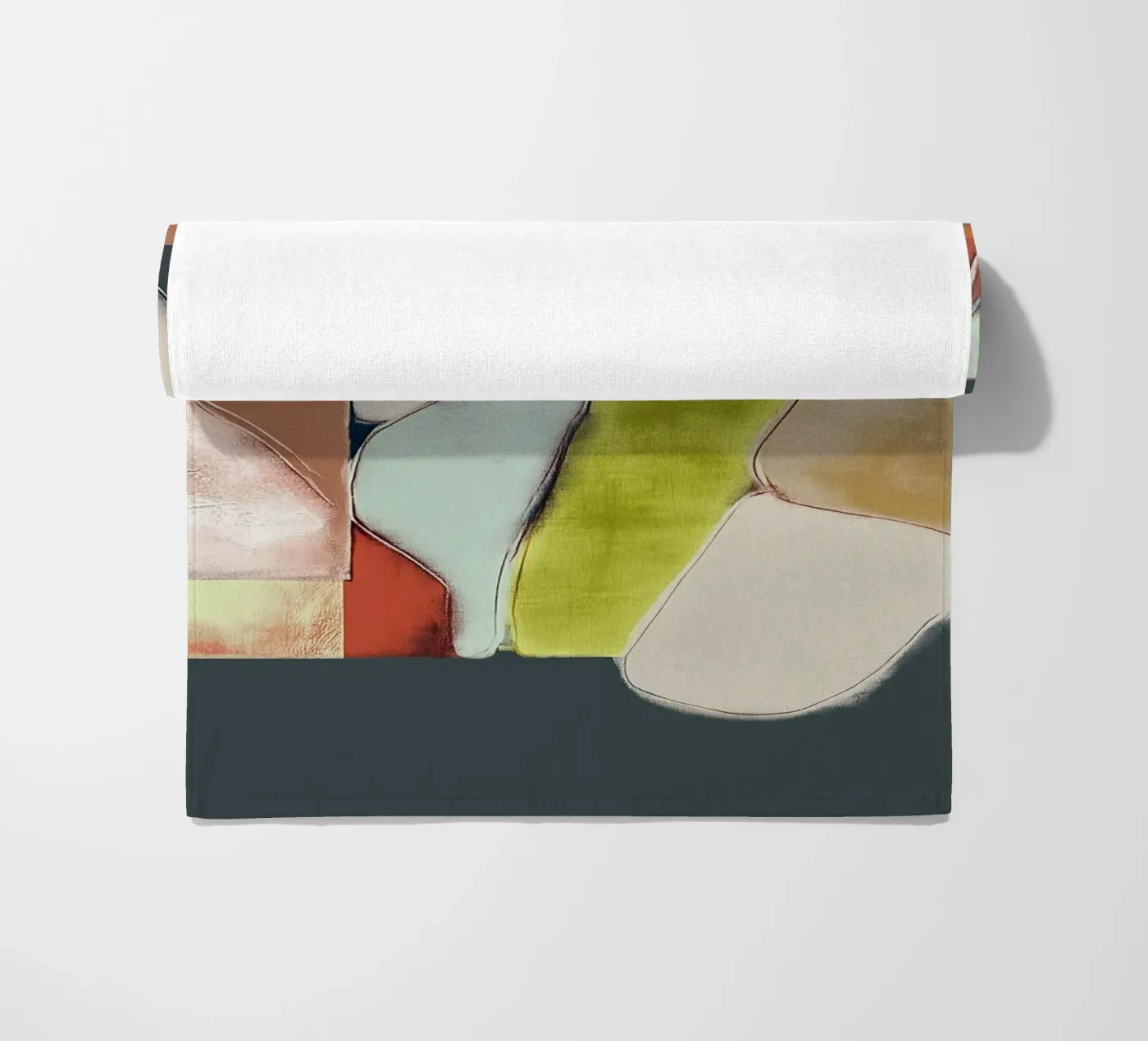 Forme in equilibrio telo mare da Carinaprint