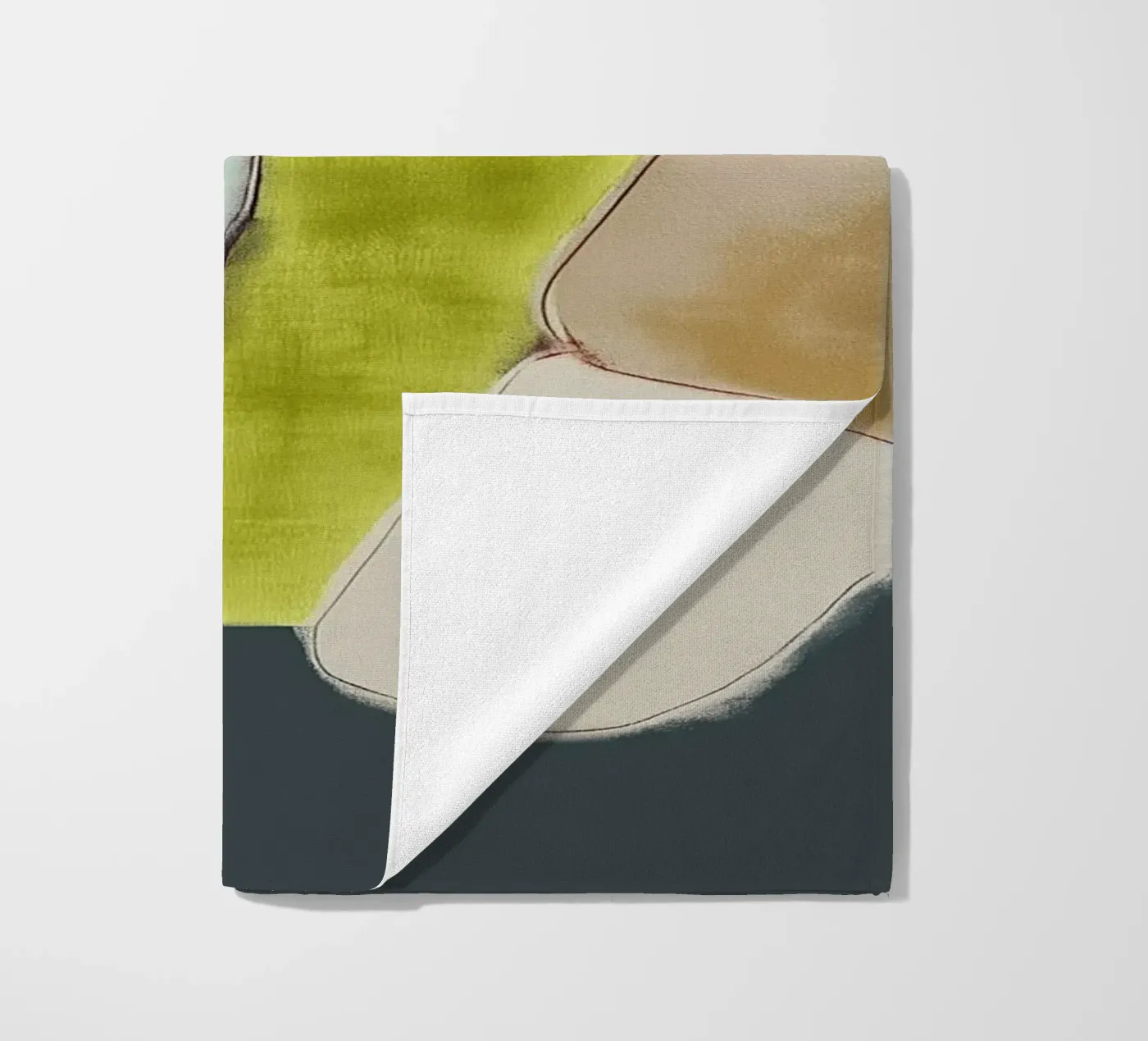 Forme in equilibrio telo mare da Carinaprint