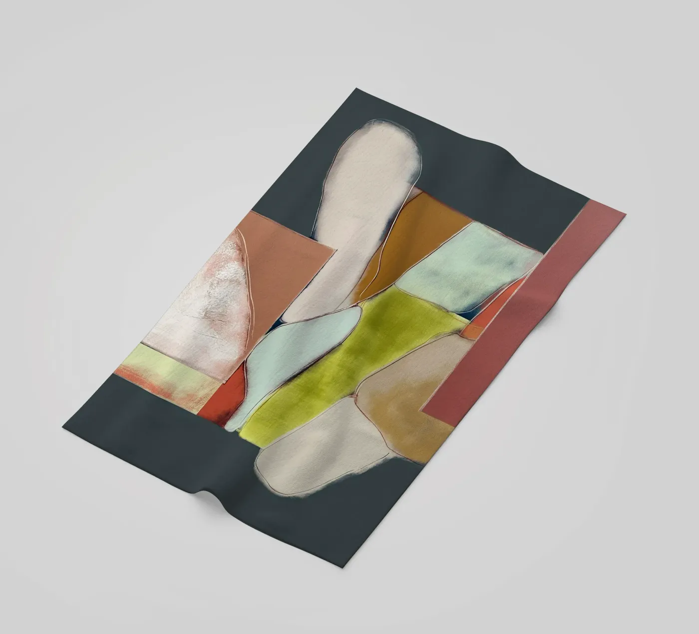 Forme in equilibrio telo mare da Carinaprint