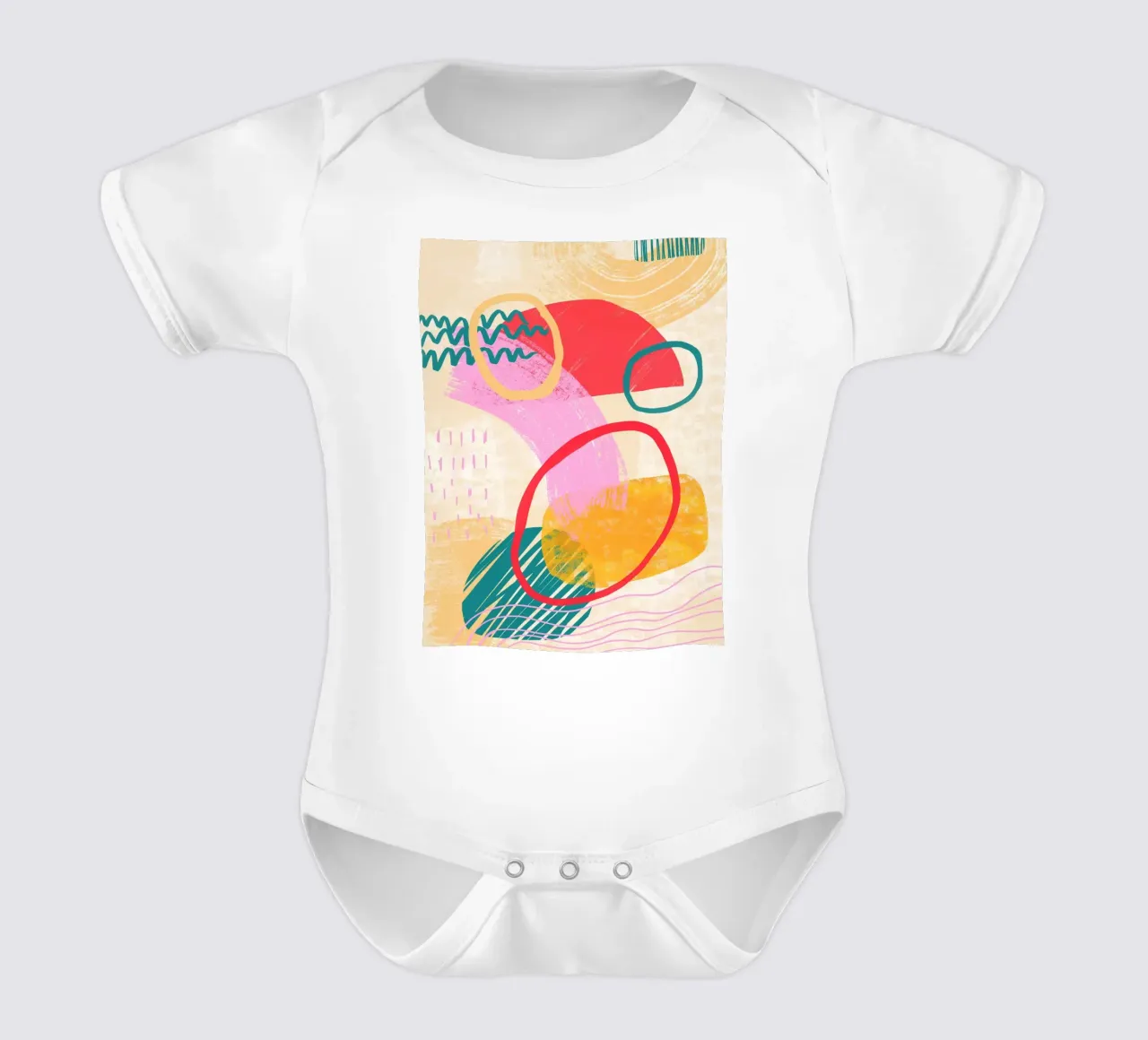 Forme calde body neonato maniche corte da Kim Hubball Studio