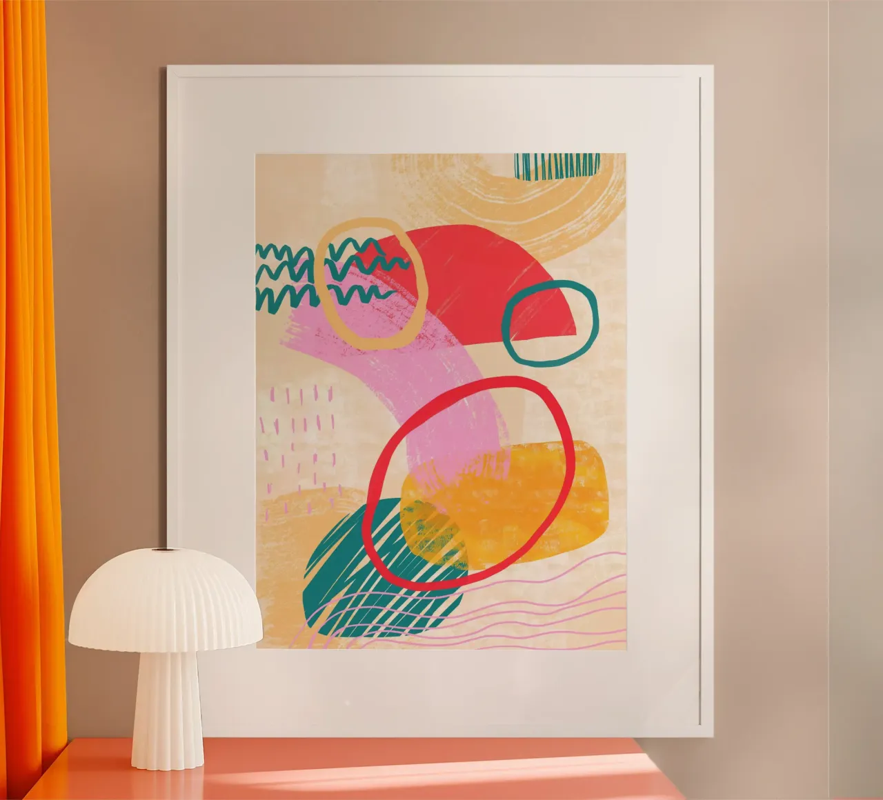 Forme calde poster da Kim Hubball Studio