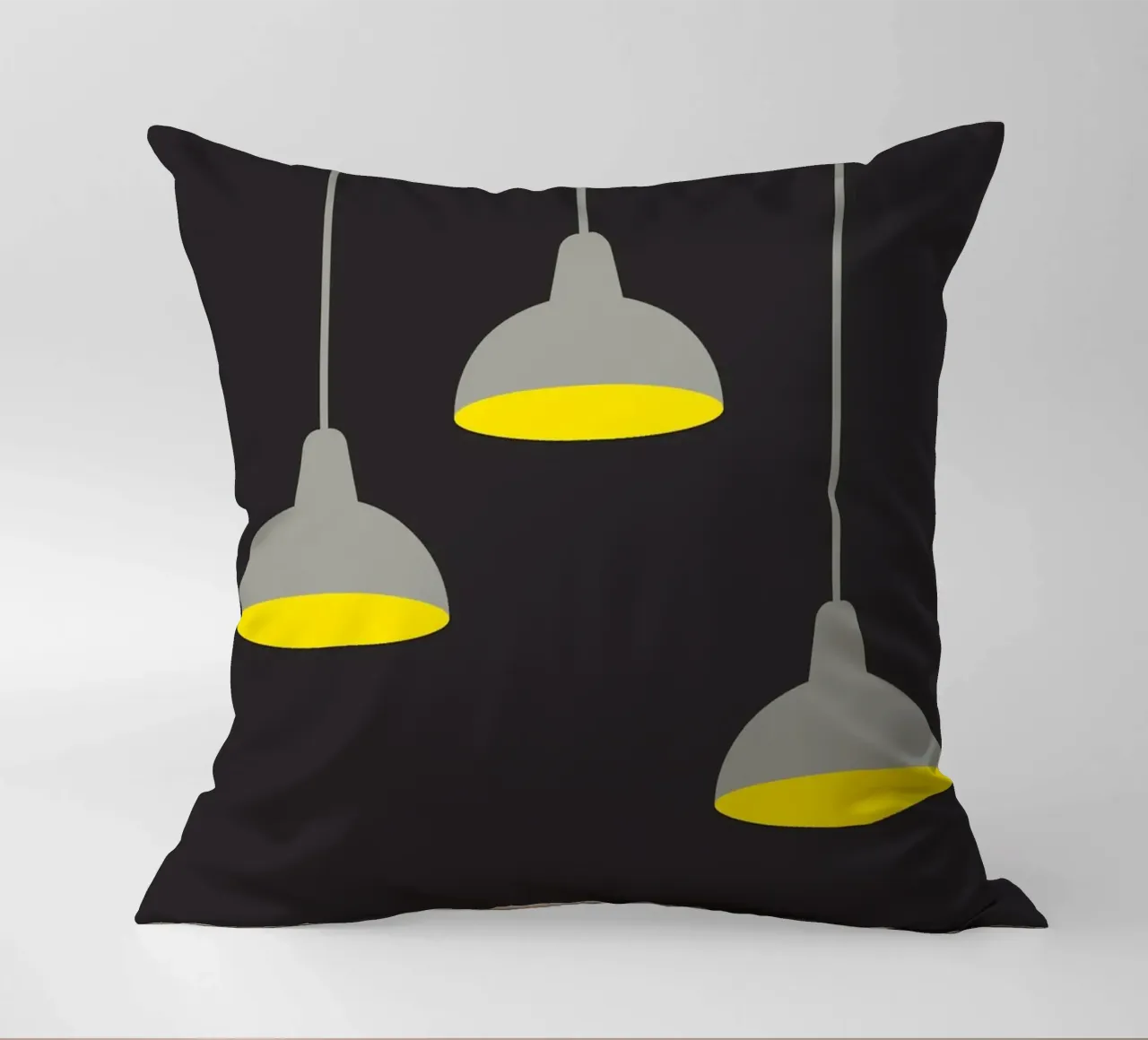 Lampada a sospensione al buio cuscino da galihstudio