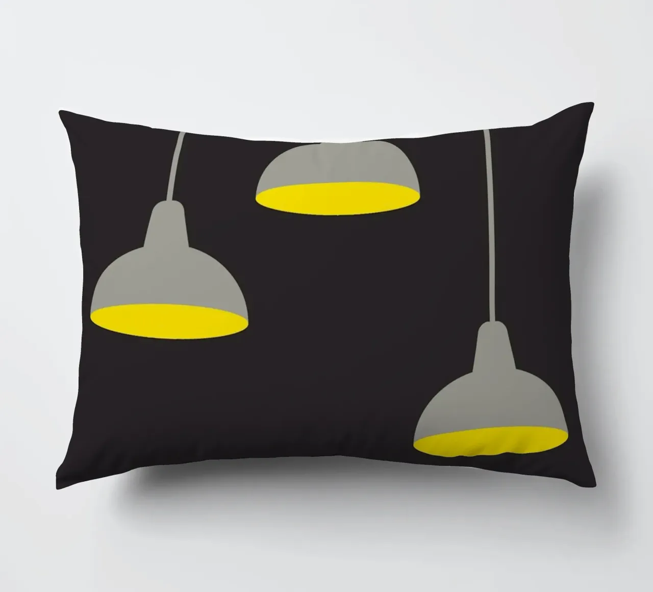 Lampada a sospensione al buio cuscino da galihstudio