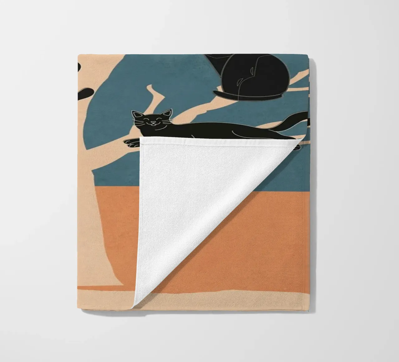 Black Cats in a Tree telo mare da Nadjaa