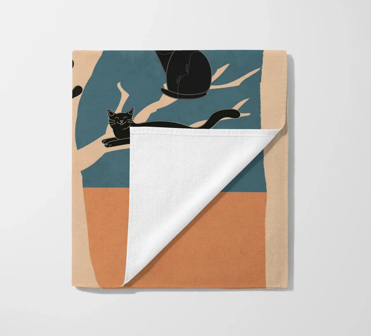 Black Cats in a Tree telo mare da Nadjaa