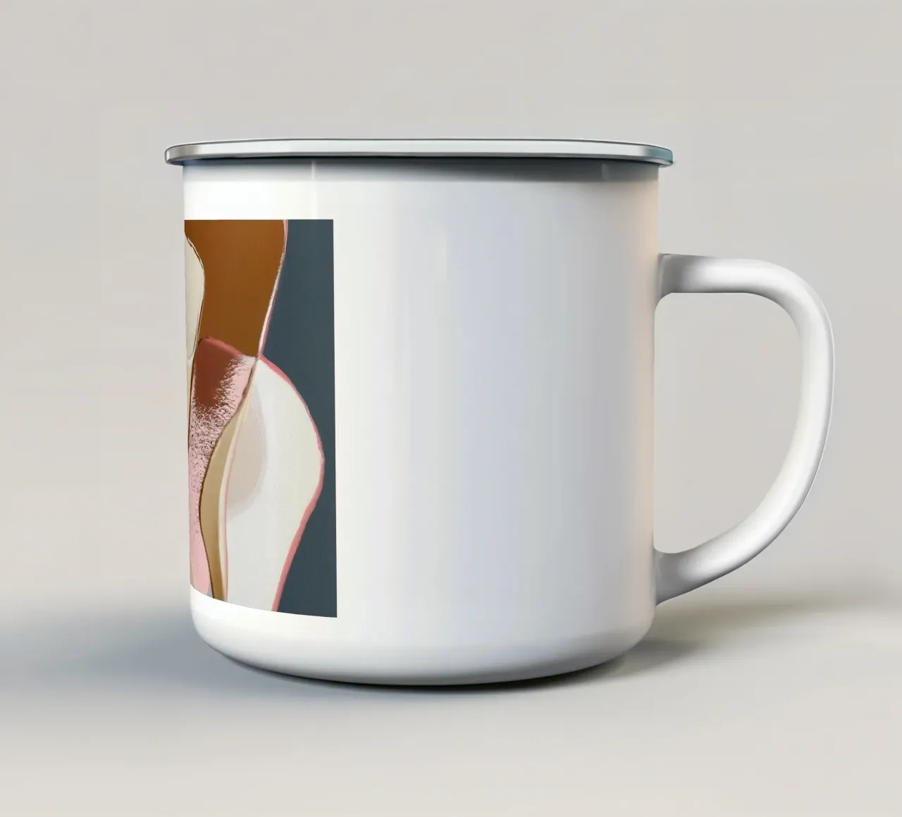 Armonia delle forme tazza in smalto da Carinaprint