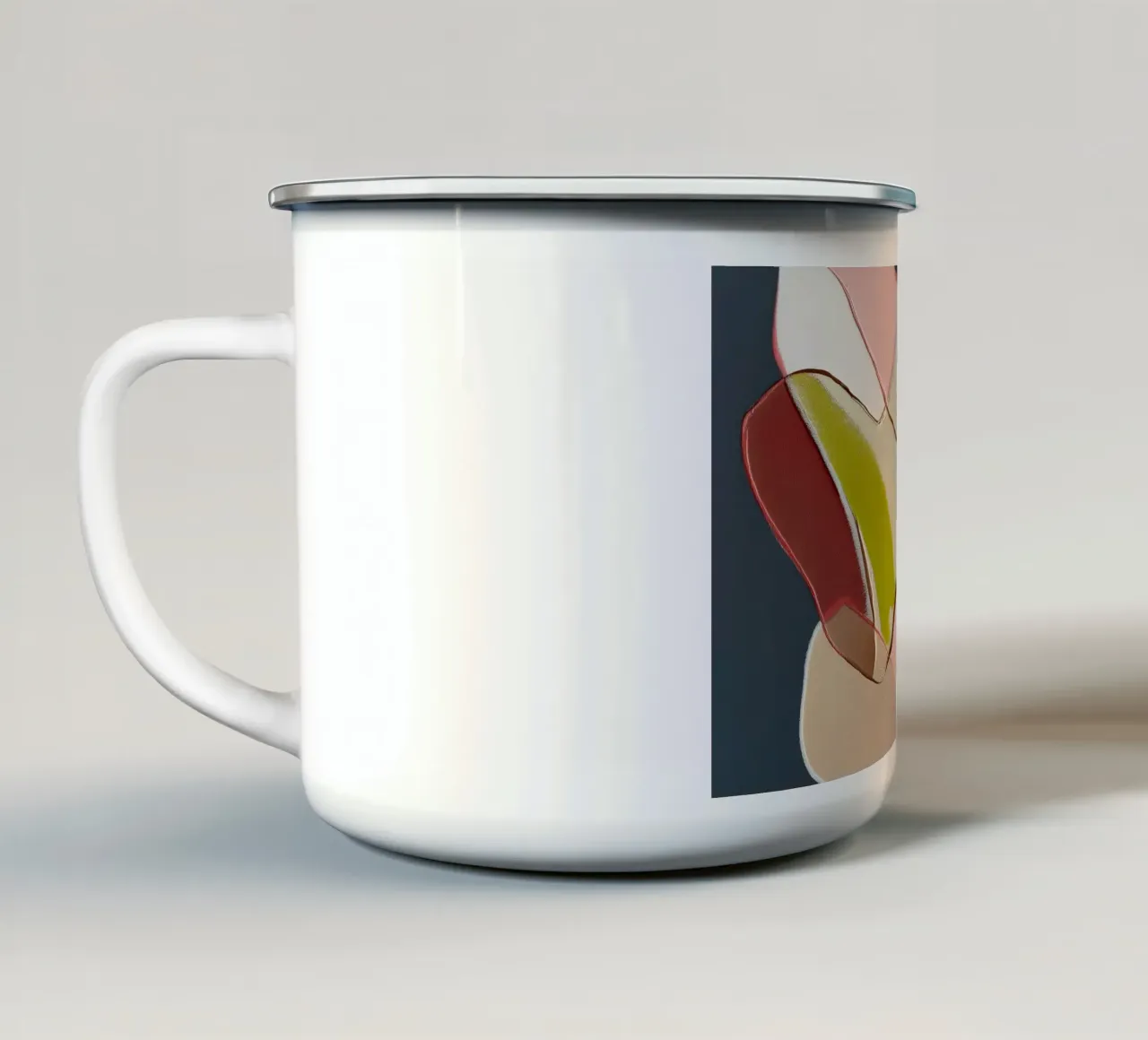 Armonia delle forme tazza in smalto da Carinaprint