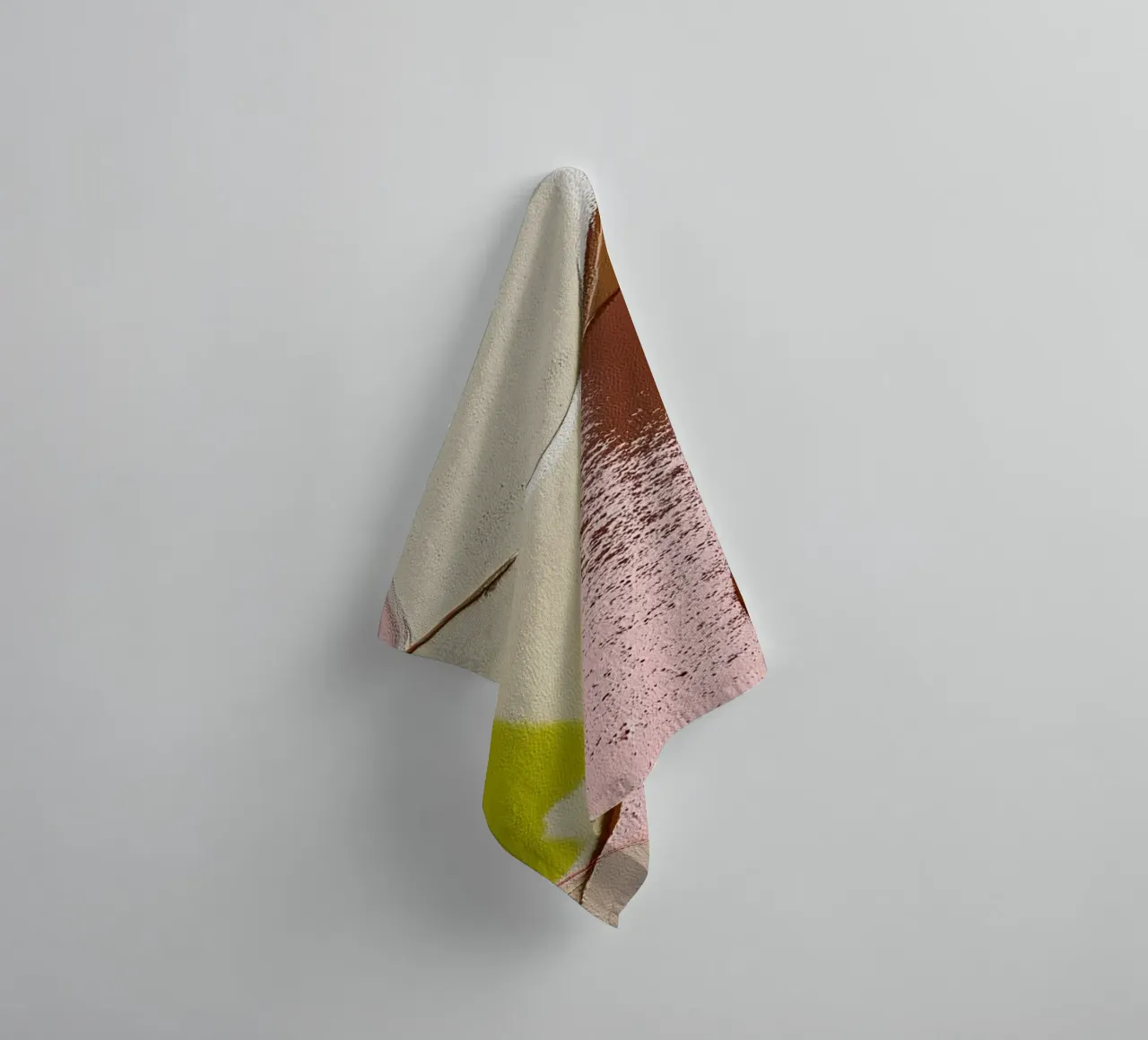 Harmony of forms towel by Carinaprint