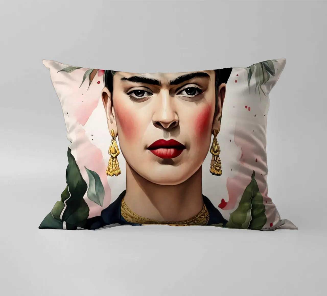 Frida Kahlo ad acquerello cuscino da 🎁 ARTVI-SHOP