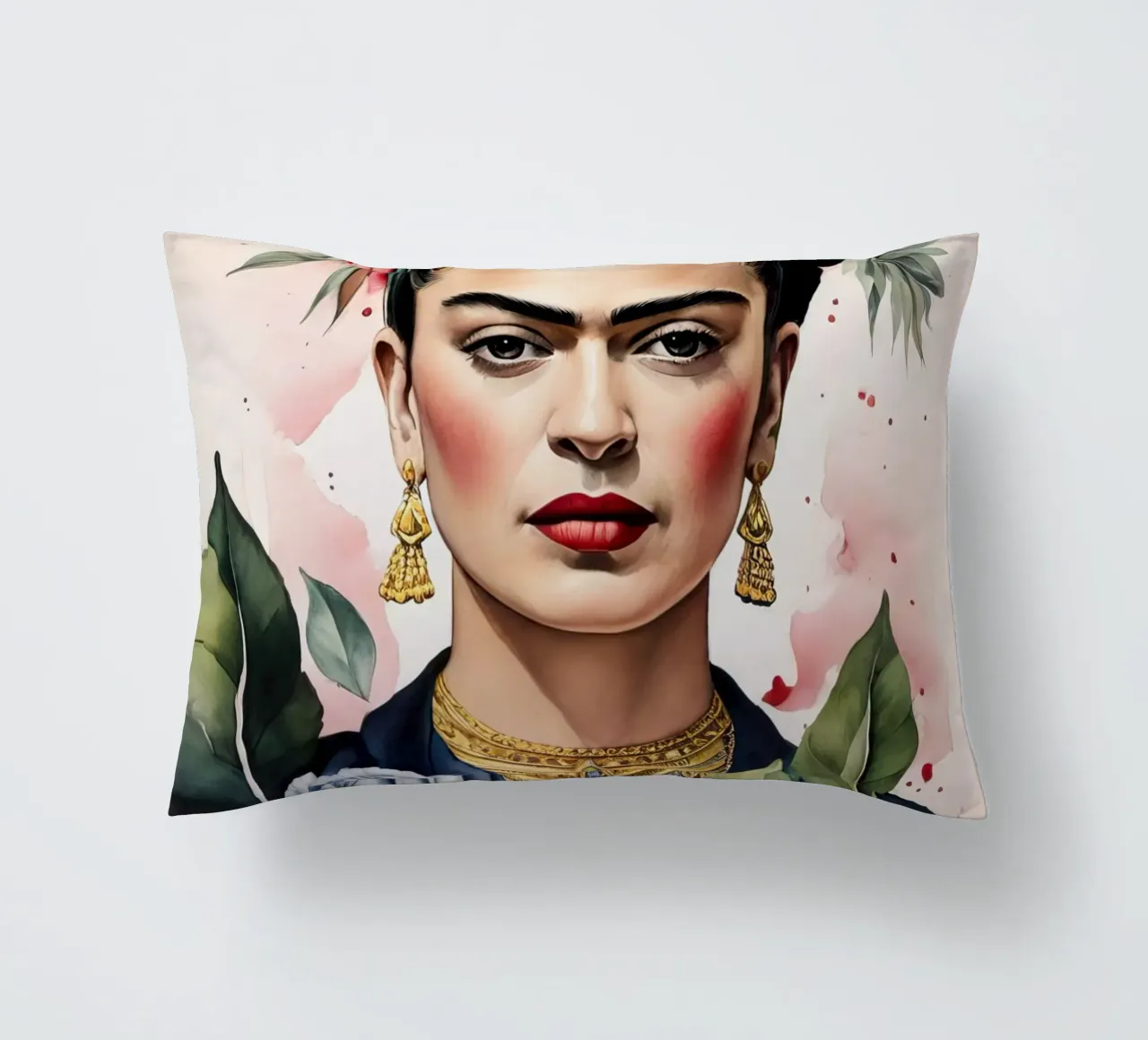 Frida Kahlo ad acquerello cuscino da 🎁 ARTVI-SHOP