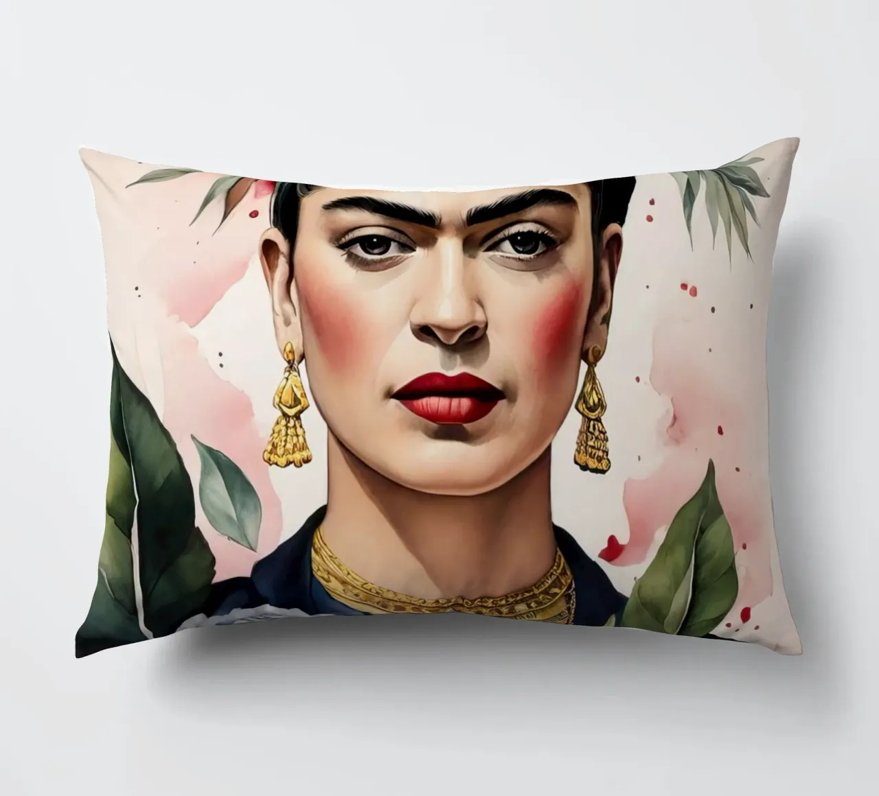 Frida Kahlo ad acquerello cuscino da 🎁 ARTVI-SHOP