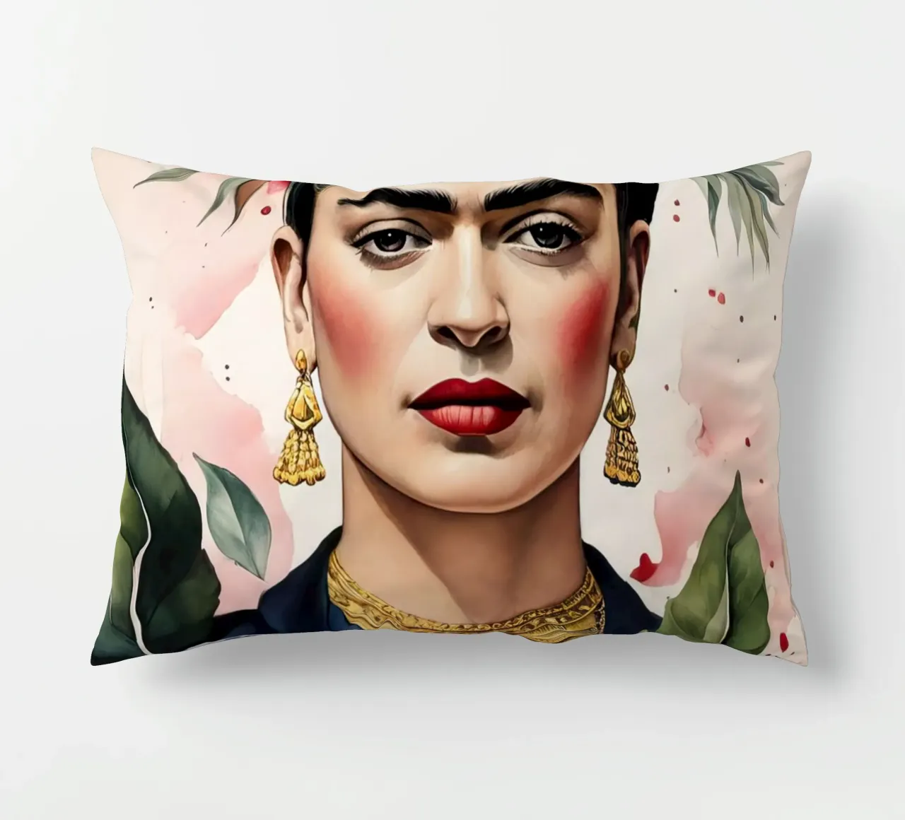 Frida Kahlo ad acquerello cuscino da 🎁 ARTVI-SHOP