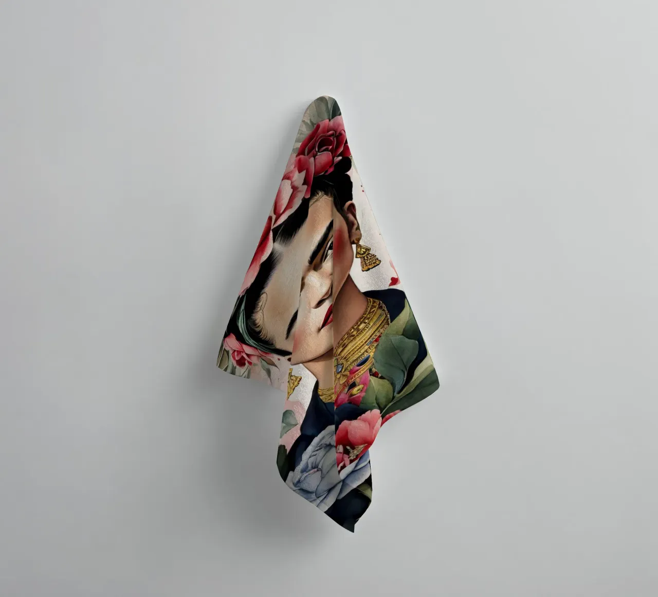 Frida Kahlo ad acquerello asciugamano da bagno da 🎁 ARTVI-SHOP