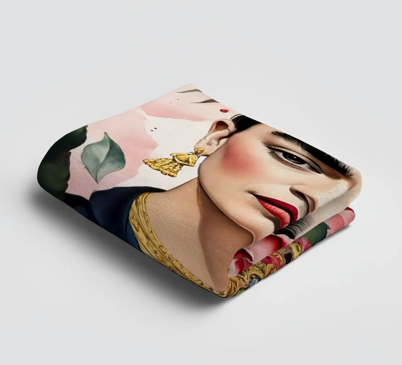 Frida Kahlo ad acquerello asciugamano da bagno da 🎁 ARTVI-SHOP