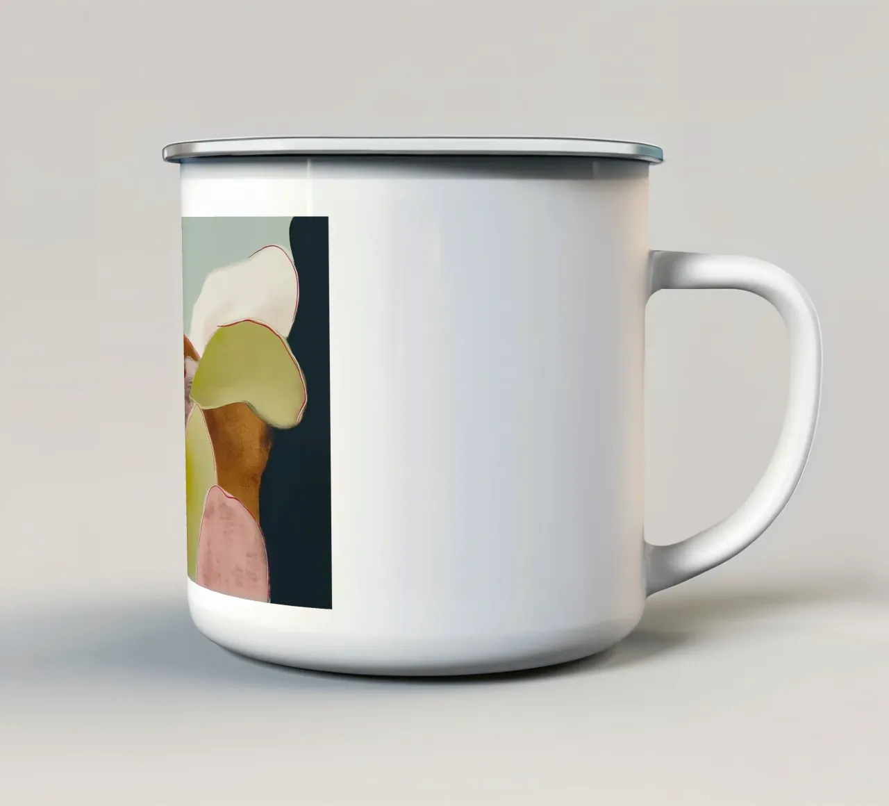 Equilibrio delle superfici tazza in smalto da Carinaprint