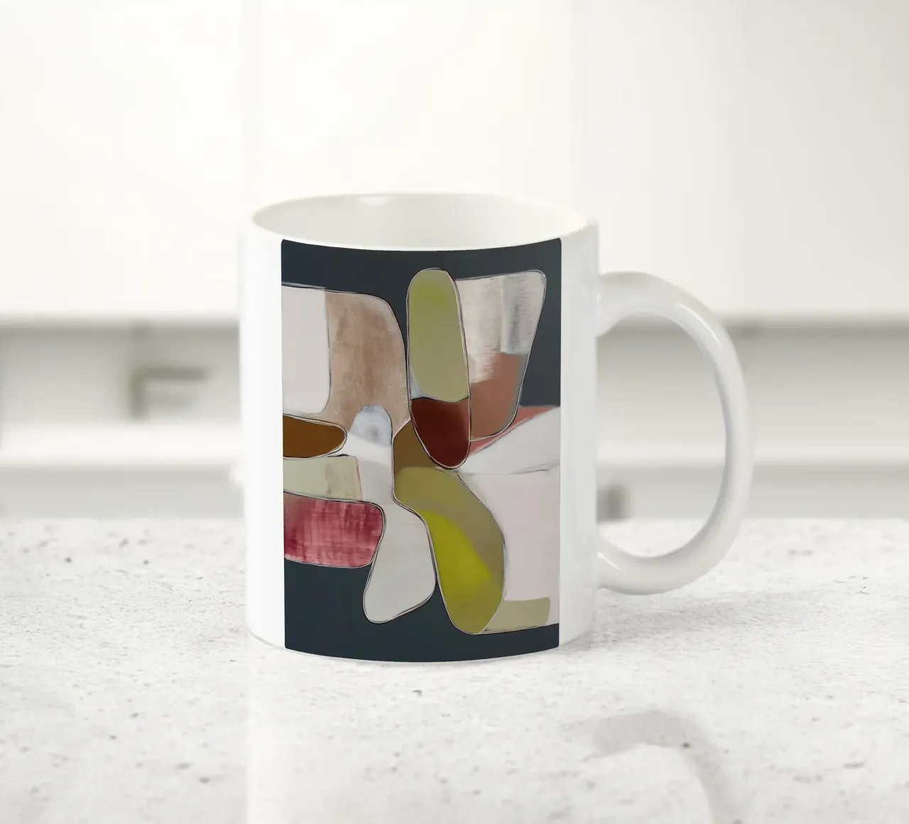 Ritmo delle forme tazza in ceramica da Carinaprint