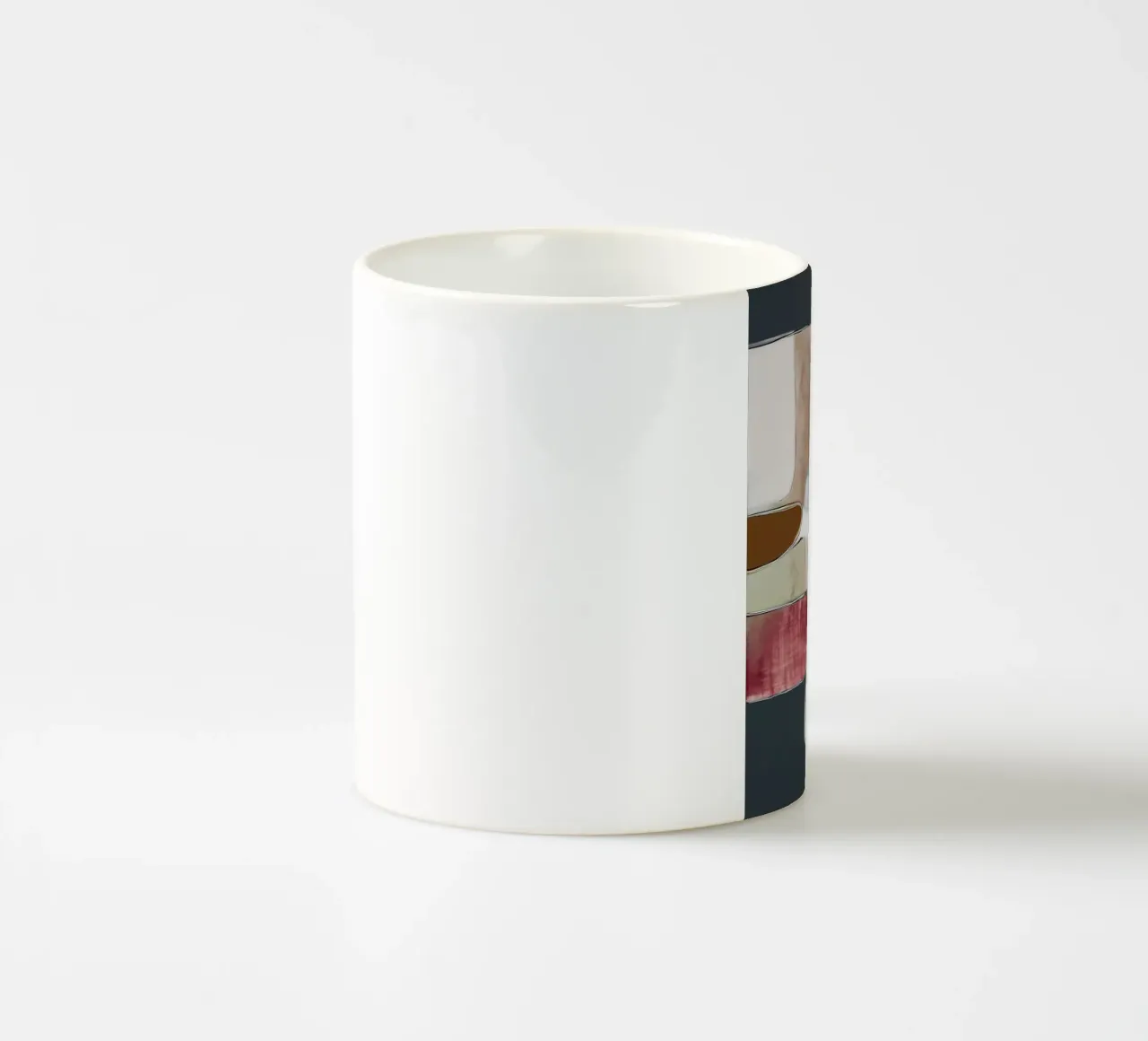 Ritmo delle forme tazza in ceramica da Carinaprint