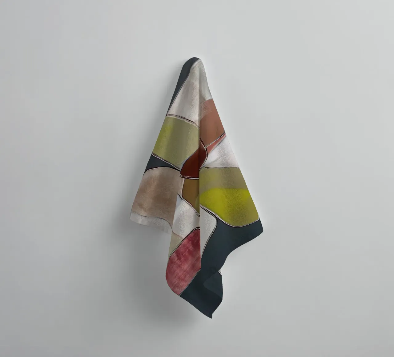Rhythm of the forms towel by Carinaprint