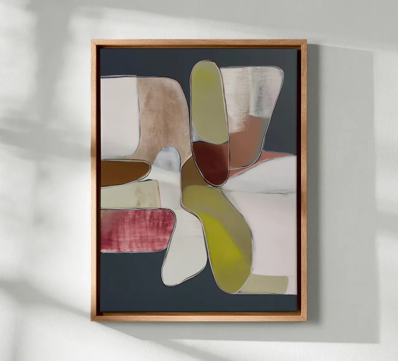 Rhythm of the forms canvas by Carinaprint
