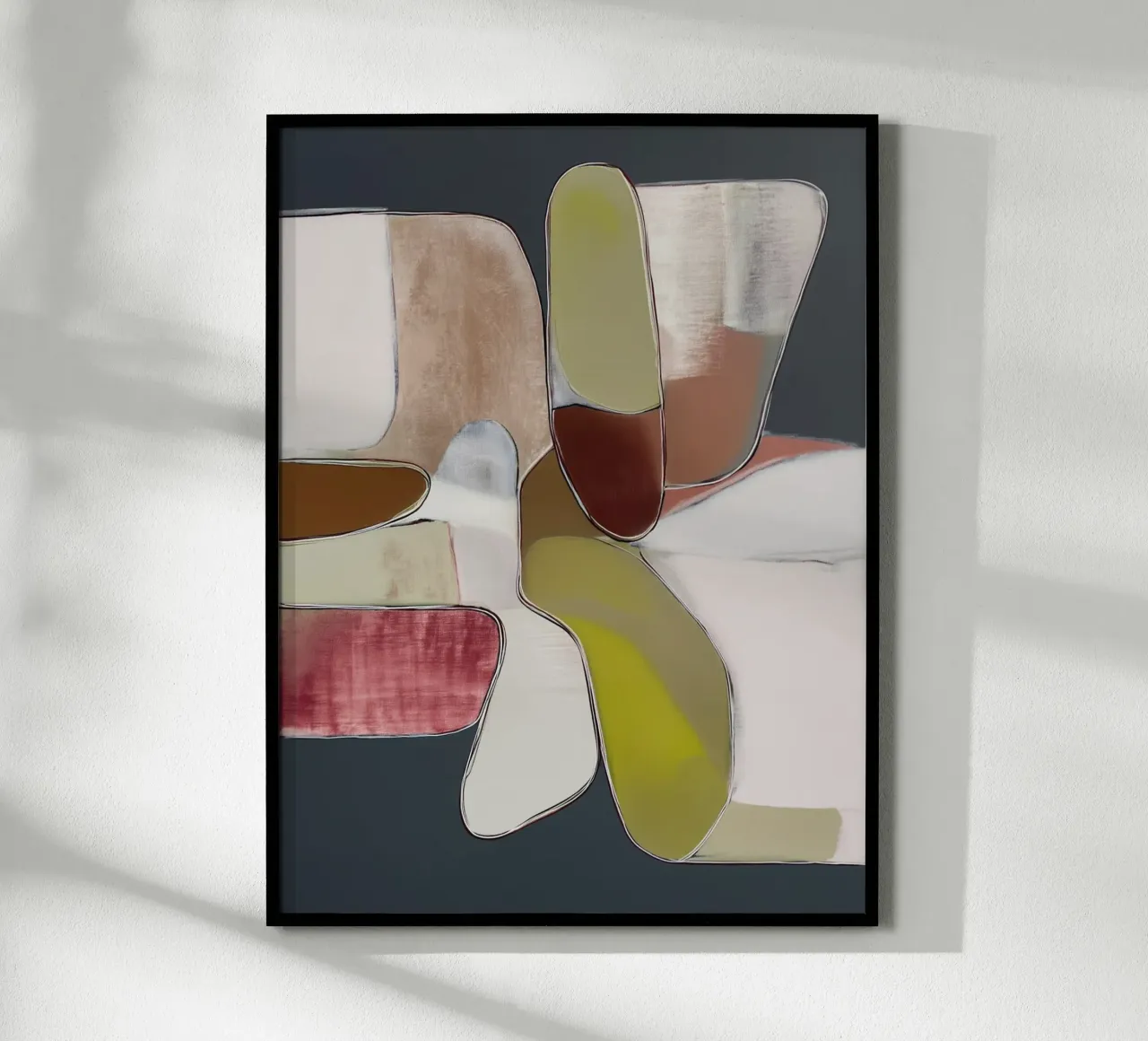 Rhythm of the forms hahnemühle by Carinaprint