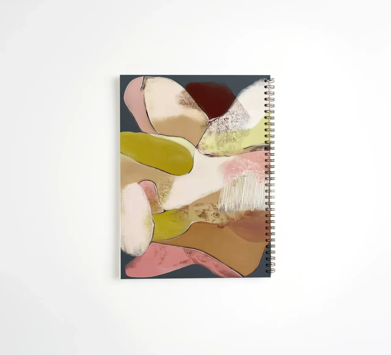 Silence Abstrait Mouvement carnet à spirale de Carinaprint