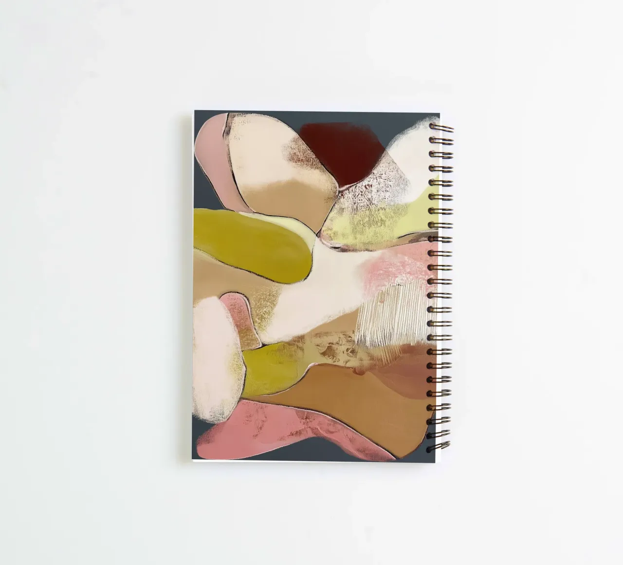 Silence Abstrait Mouvement carnet à spirale de Carinaprint