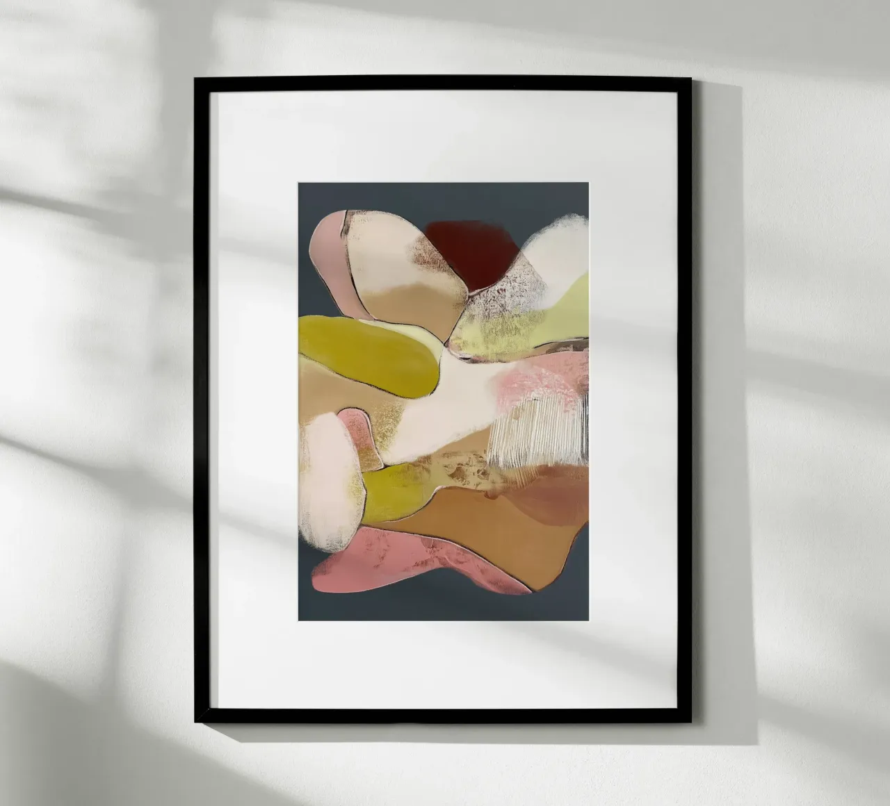 Silence Abstract Movement hahnemühle by Carinaprint