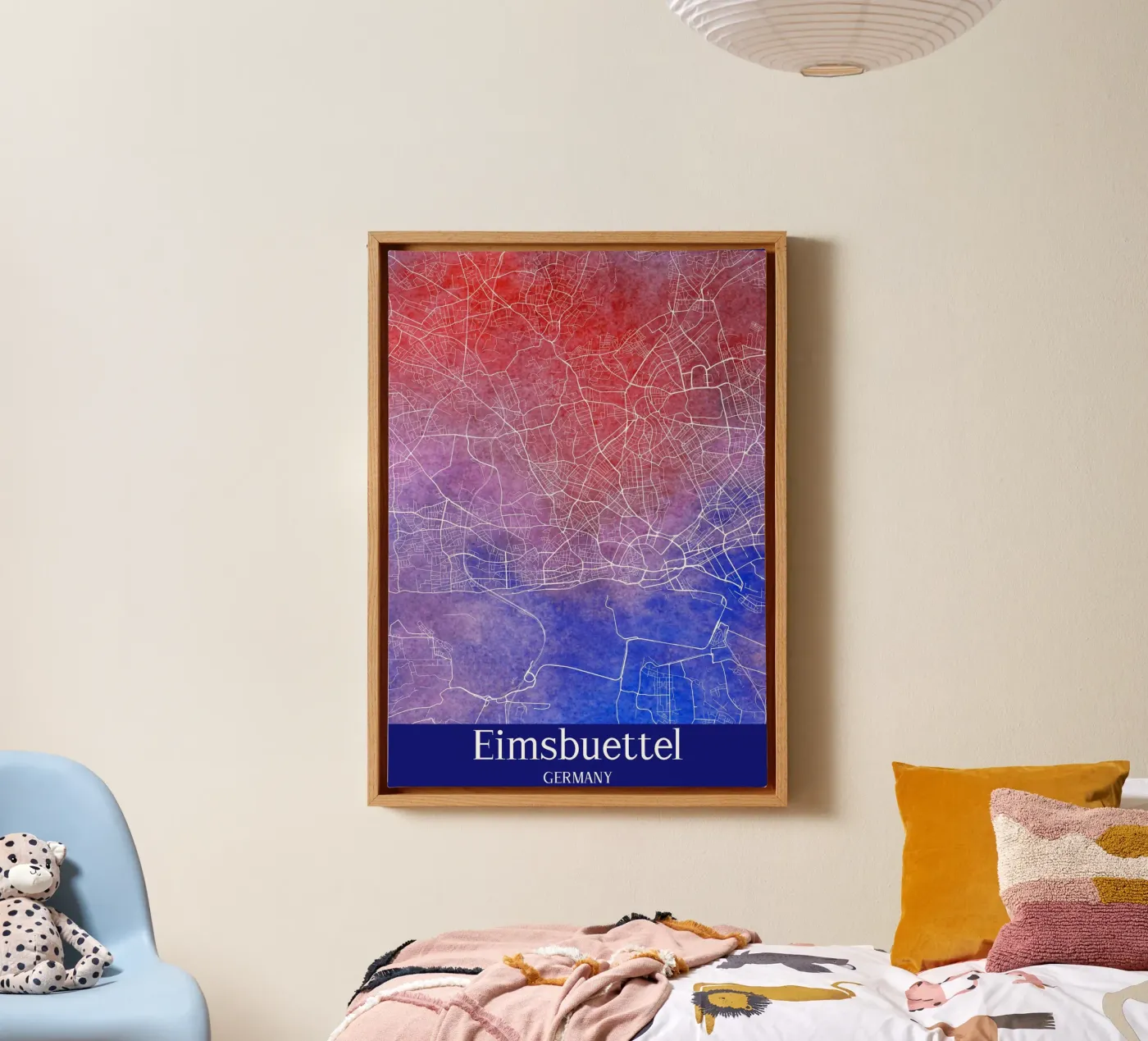 Eimsbuettel GERMANY tela da WorldPrint